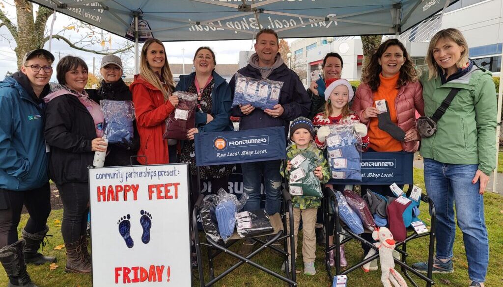 Happy Feet 911 with new socks_